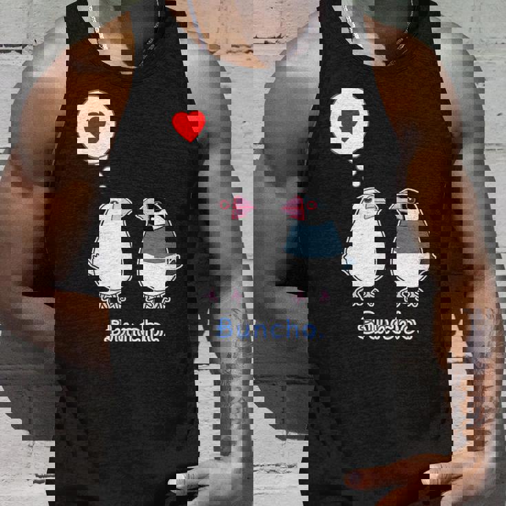 シロブンチョウ & サクラブンチョウ さん『ハート』フキダシ 白文鳥 桜文鳥【どうぶつフレンズ】動物 イラスト タンクトップ 彼への贈り物