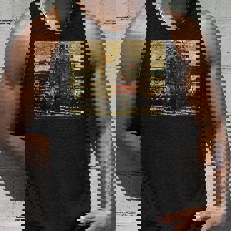 シングル・ハウス・バイ・エゴン・シーレ1915 タンクトップ 彼への贈り物