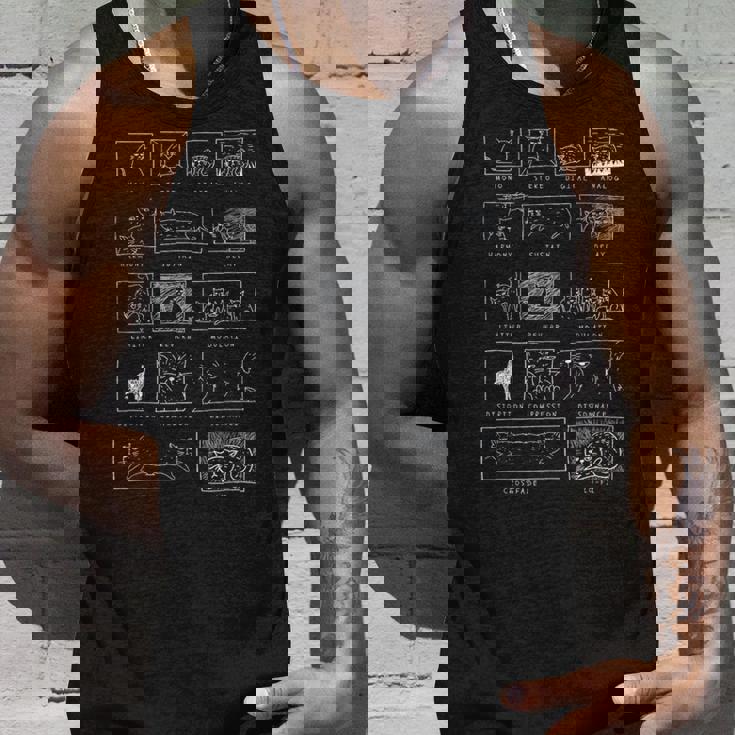 シンセサイザー 猫 アナログ シンセ ミュージシャン モジュラー テクノ Dj タンクトップ 彼への贈り物