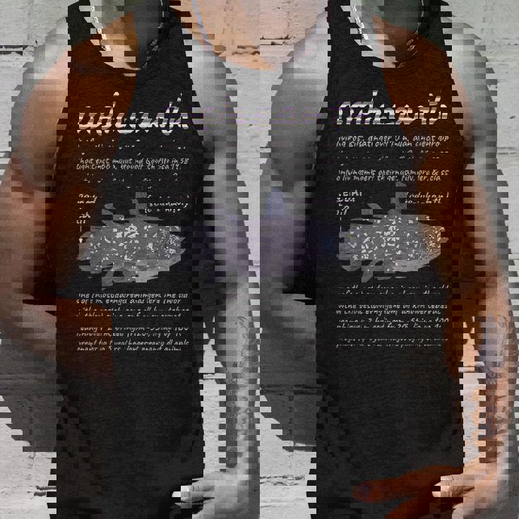 シーラカンス。 タンクトップ 彼への贈り物