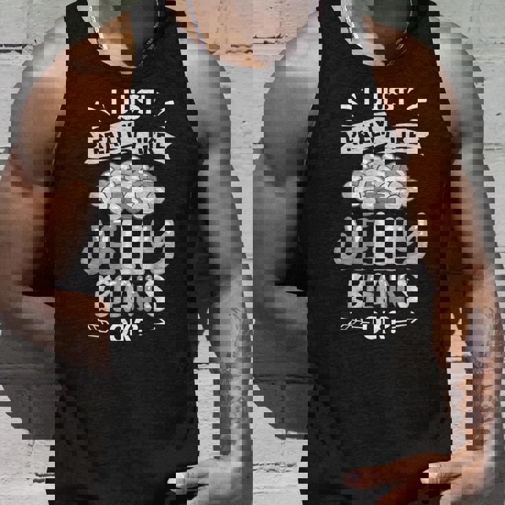 ジェリービーンファニーキャンディかわいいおやつ タンクトップ 彼への贈り物