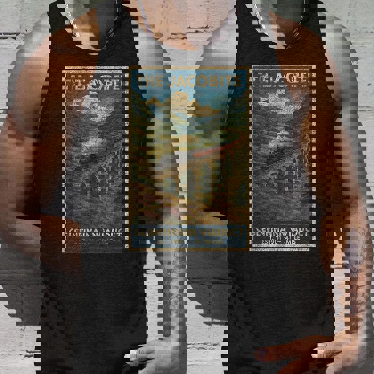 ジャコバイト蒸気レールトレイン タンクトップ 彼への贈り物