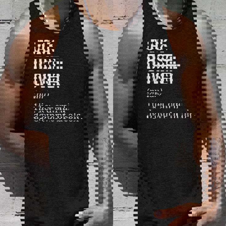 ジャック・ラッセル・テリア オーナー 定義 犬 タンクトップ 彼への贈り物