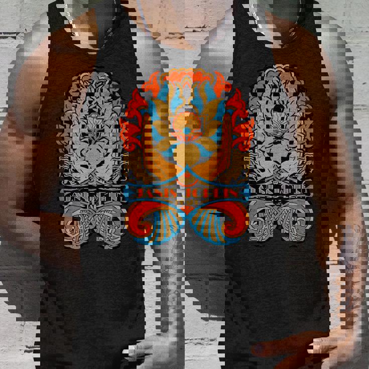 ジャニス・ジョプリン パールアールヌーボー 蓮の花 タンクトップ 彼への贈り物