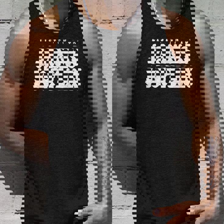 ジャニス・ジョプリン、ジャニス・ジョプリンを聴く タンクトップ 彼への贈り物