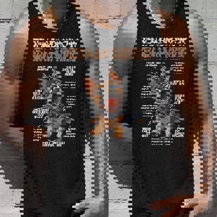 ジャーマン シェパードの犬の散歩犬愛好家のジャーマン シェパード タンクトップ 彼への贈り物