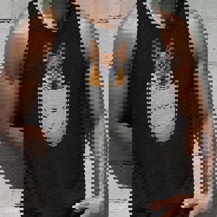 ジャーマンシェパード 犬の胸ポケット 犬の飼い主用 タンクトップ 彼への贈り物