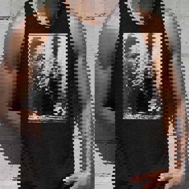 ジョン・コルトレーン 白黒写真 タンクトップ 彼への贈り物