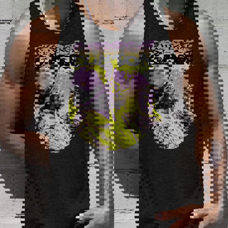 ジョージ・クリントンの煙の写真 タンクトップ 彼への贈り物