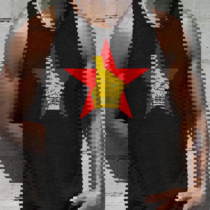 ジンバブエ ソープストーン バードフラッグ タンクトップ 彼への贈り物