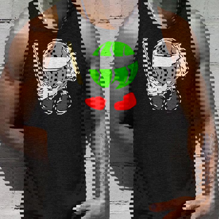 スイカ割り・夏 西瓜わり（すいかくん）【サマータイム】リゾート・夏 大好き／面白 イラスト タンクトップ 彼への贈り物