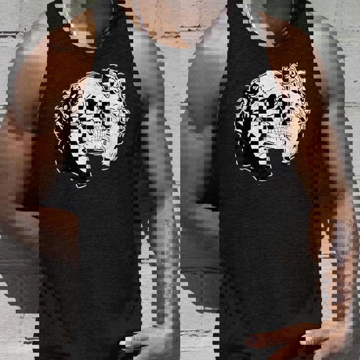 スカル×スタチュー タンクトップ 彼への贈り物