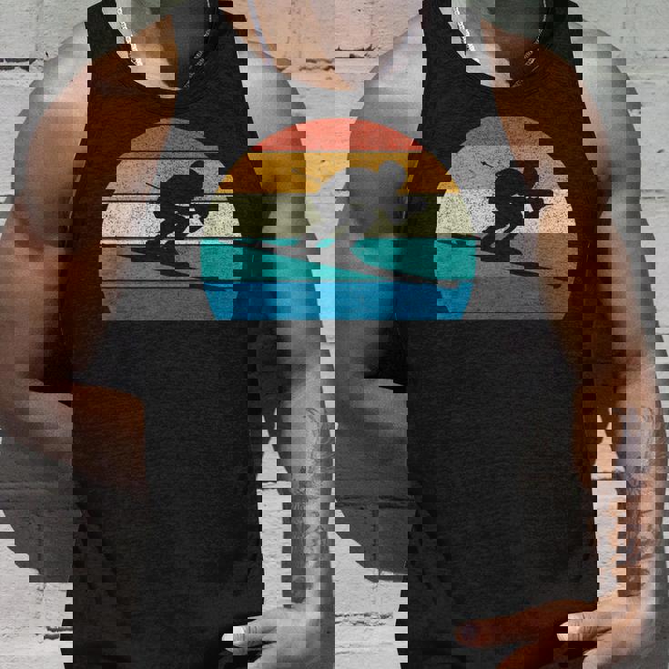 スキー スキー レース スラローム レトロ タンクトップ 彼への贈り物