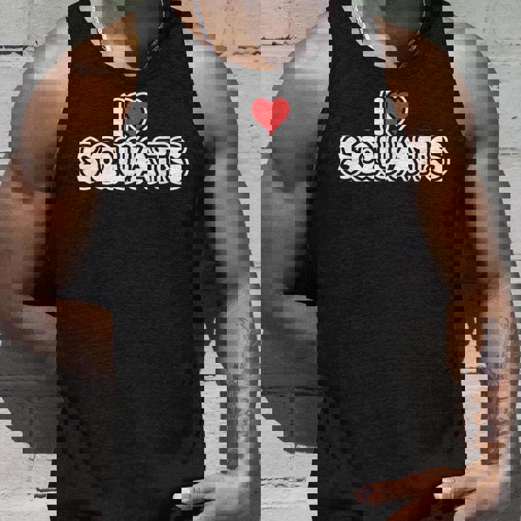 スクワットが大好き タンクトップ 彼への贈り物