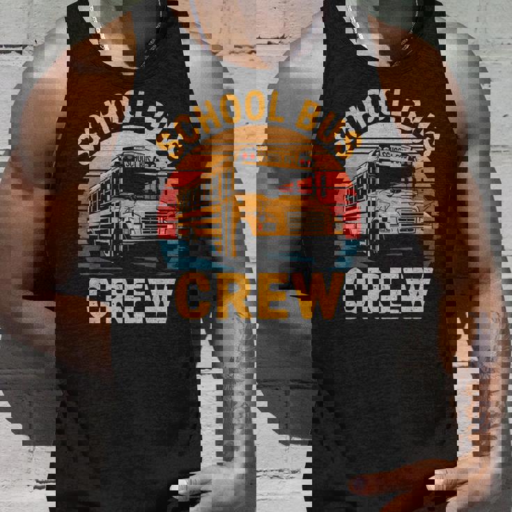 スクールバス クルー レトロ スクールバス 乗車 バス 運転手 タンクトップ 彼への贈り物