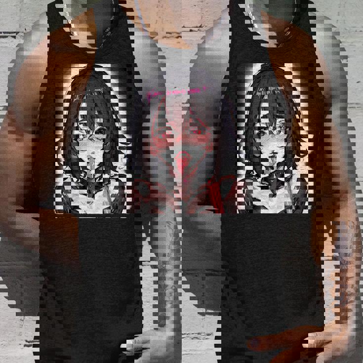 スケベなアニメガール エッチ・ワイフ アニメ 変態 タンクトップ 彼への贈り物