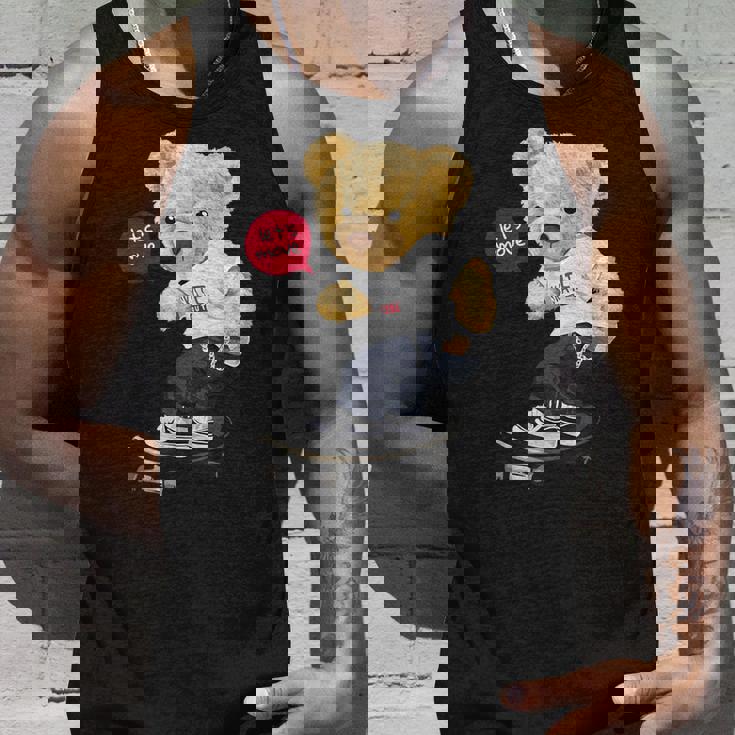 スケートボーダー クマ タンクトップ 彼への贈り物