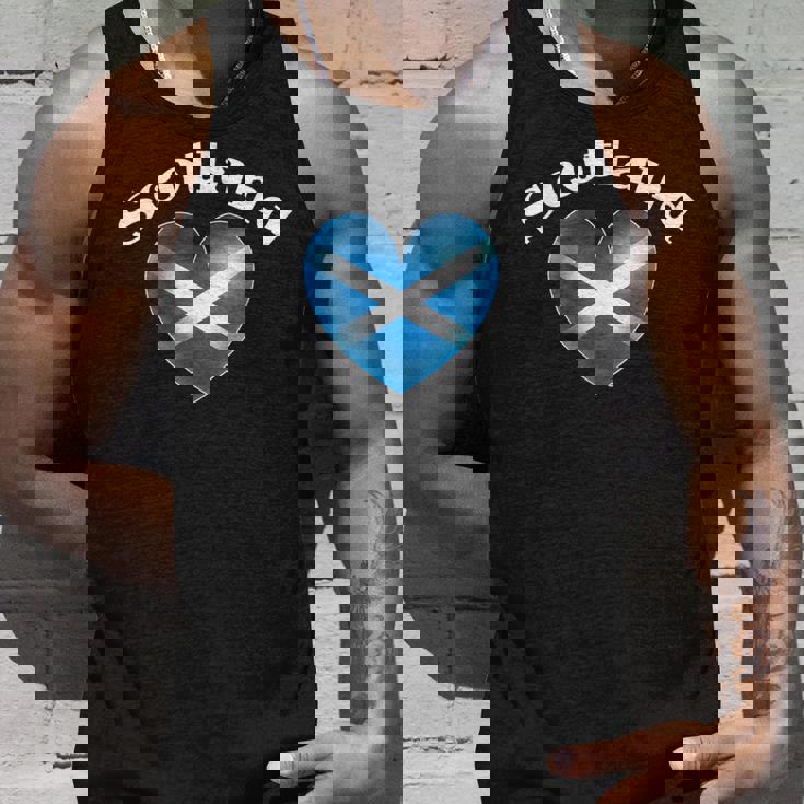 スコットランドのヴィンテージ国旗 スコットランドtシャツ メンズ レディース タンクトップ 彼への贈り物