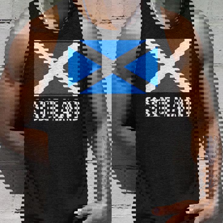 スコットランド国旗シャツ スコットランドサッカーシャツ 誇り高きスコッツマン タンクトップ 彼への贈り物