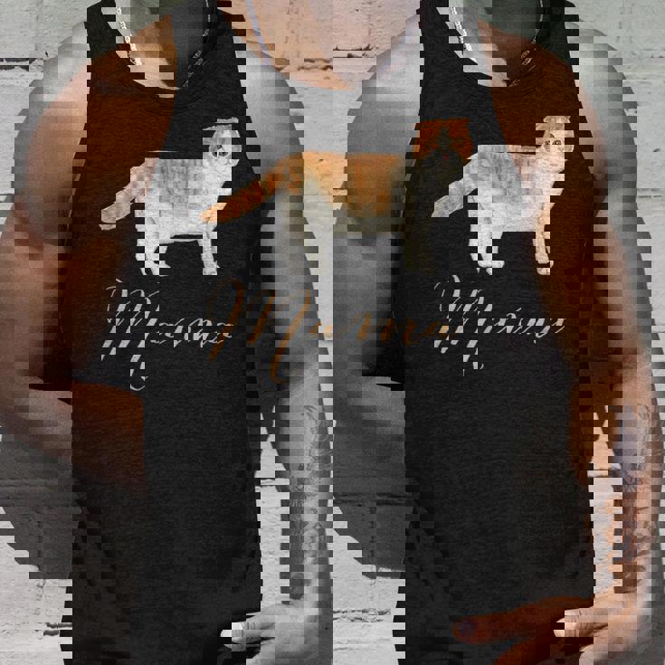 スコティッシュフォールドキャット ママシャツ 猫 ママ ママ タンクトップ 彼への贈り物