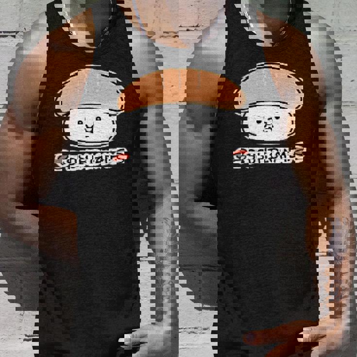 スシゲーム〜ヘイラッシャイ！！〜 サーモン Cぽむこ お寿司 かわいい キャラクター タンクトップ 彼への贈り物