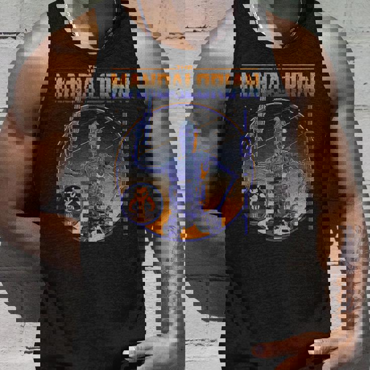 スター・ウォーズ マンダロリアン Ig-11 アイジーイレブン エピックロゴ タンクトップ 彼への贈り物