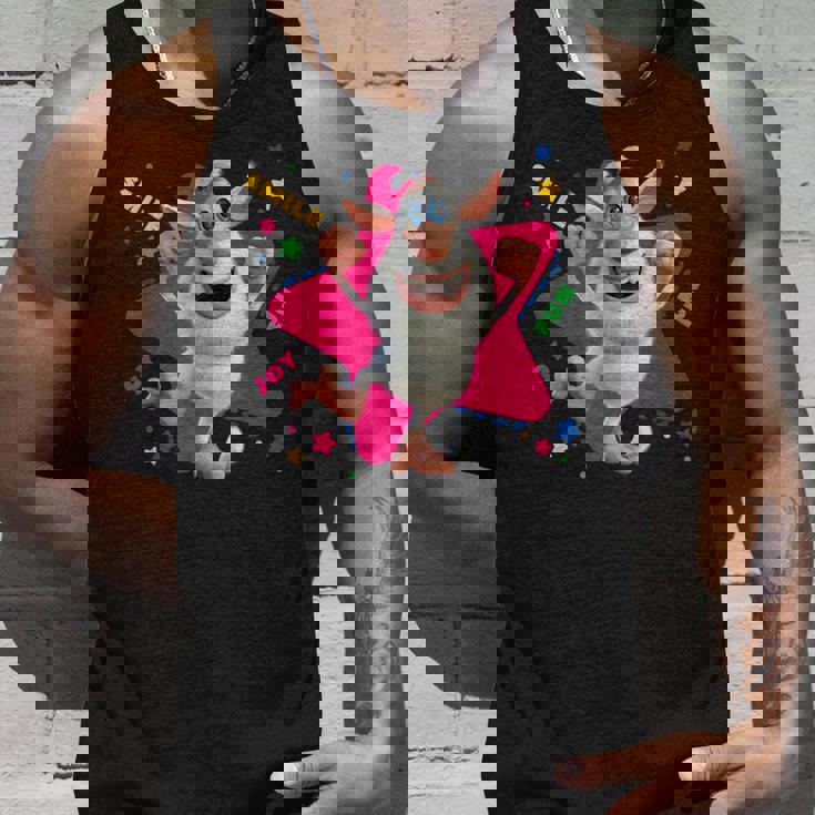 スター・ジョイ・ブーバは笑って楽しんでいる。 タンクトップ 彼への贈り物