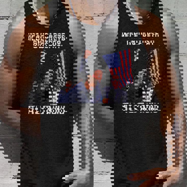 スティル・スタンディング・トランプ 2024 暗殺未遂 タンクトップ 彼への贈り物