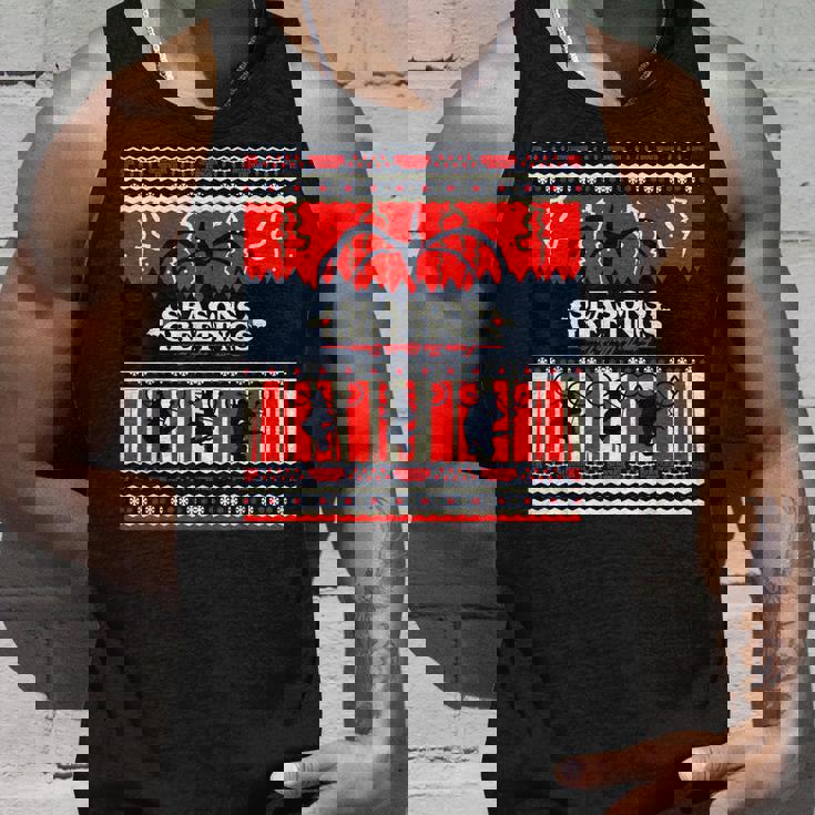 ストレンジャー・シングス Xmas Mind Flayer 逆さまファン記念品 タンクトップ 彼への贈り物