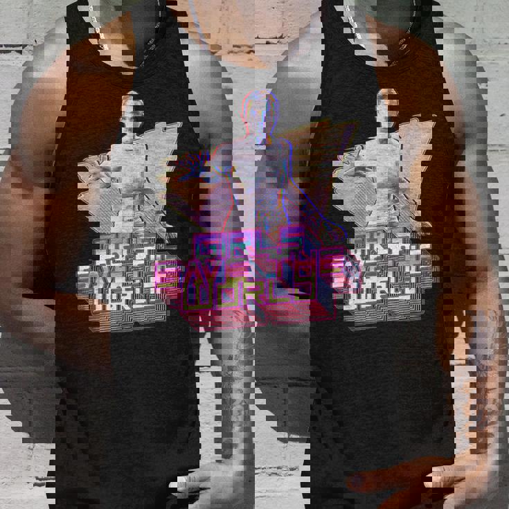 ストレンジャー・シングス イレブン シンセウェーブ ガールズ セーブ ワールド レトロ 80年代 タンクトップ 彼への贈り物