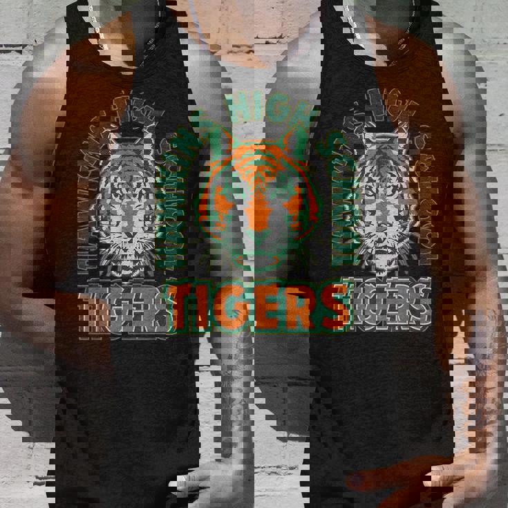 ストレンジャー・シングス ホーキンス・ハイ・タイガース 凝視ファン記念品 タンクトップ 彼への贈り物