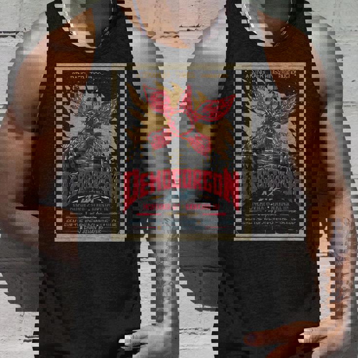 ストレンジャー・シングス ポスター Demogorgon Live Fan Memorabilia タンクトップ 彼への贈り物