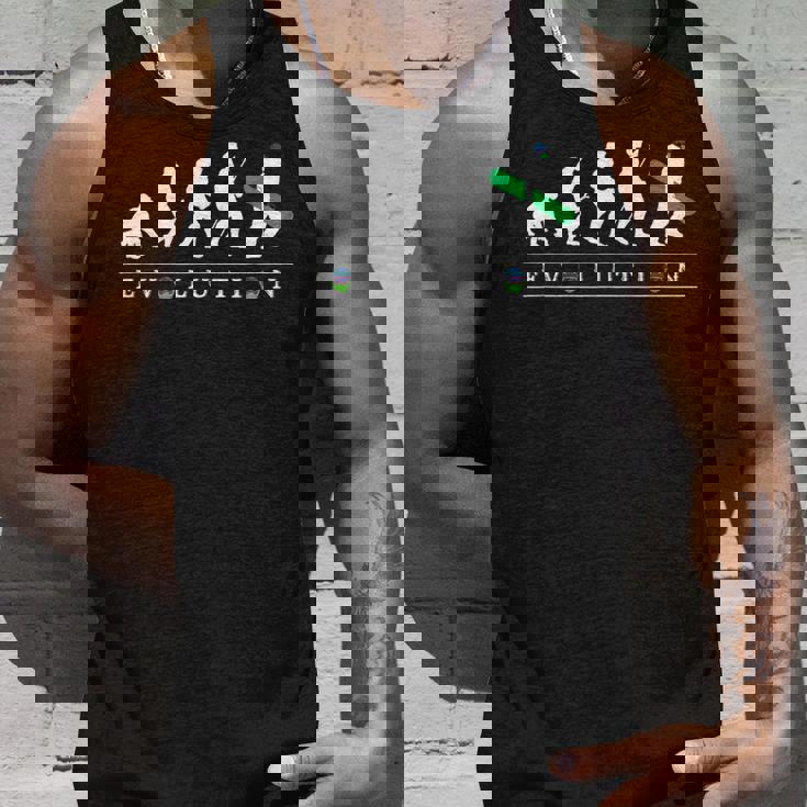 おもしろ スノボ 人類の進化 かっこいい シルエット スノーボード ネタ デザイン 記念品 スノボ選手 タンクトップ 彼への贈り物