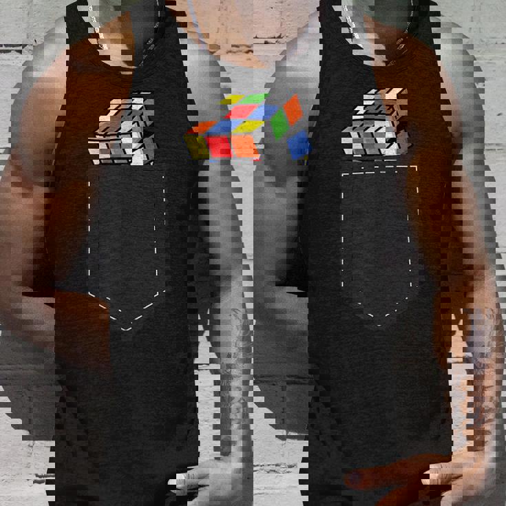 スピードキューブパズル キューブキューブポケットキューブ タンクトップ 彼への贈り物