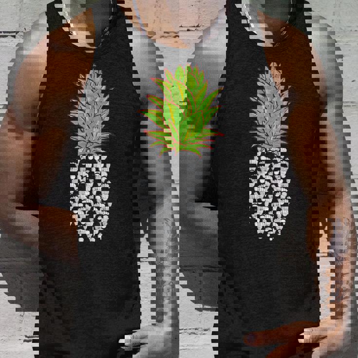 スポーツシャツ 面白いパイナップルデザイン ヴィンテージ バドミントン タンクトップ 彼への贈り物