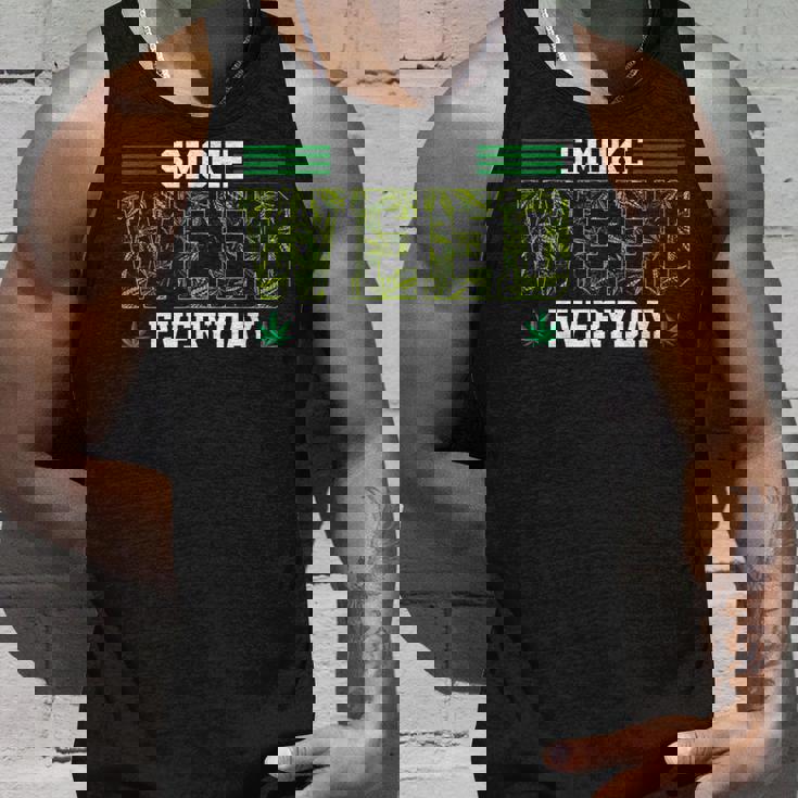 スモークウィード エブリデイ マリファナギフト 大麻スタイル タンクトップ 彼への贈り物