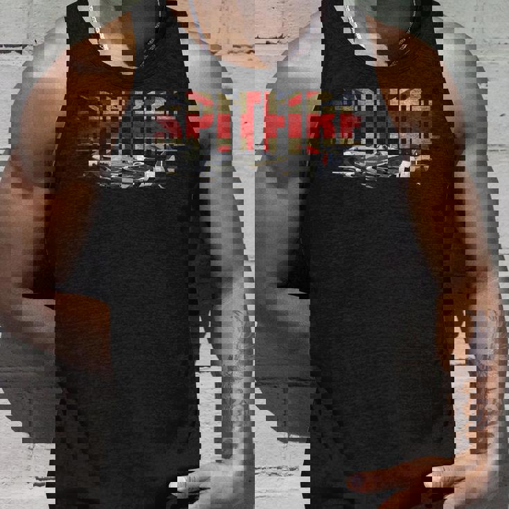 スーパーマリン スピットファイア 第二次世界大戦 戦闘機 ユニオンジャック タンクトップ 彼への贈り物