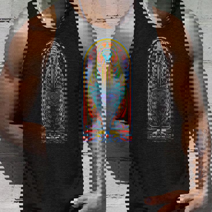 セイウチ カラフル アート 動物 抽象 グラフィック セイウチ タンクトップ 彼への贈り物