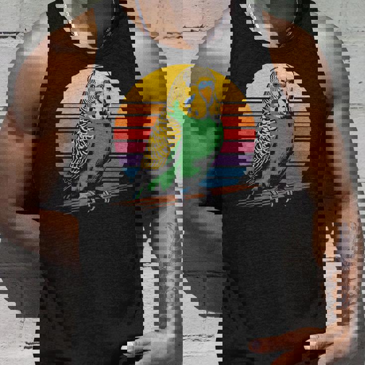 セキセイインコ レトロ セキセイインコ タンクトップ 彼への贈り物