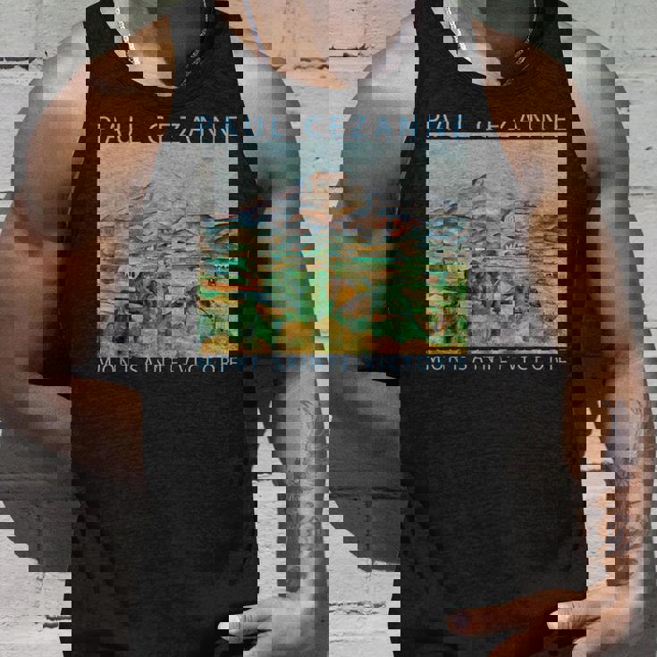 セザンヌ 面白いtシャツ アート 印象派 絵画 メンズ レディース 面白い 服 美術 油彩画 タンクトップ 彼への贈り物