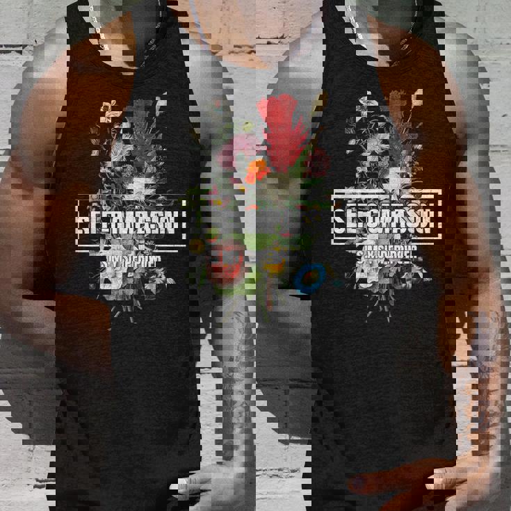 セルフコンパッションは私の超能力ですハイヤーセルフケア心理学 タンクトップ 彼への贈り物