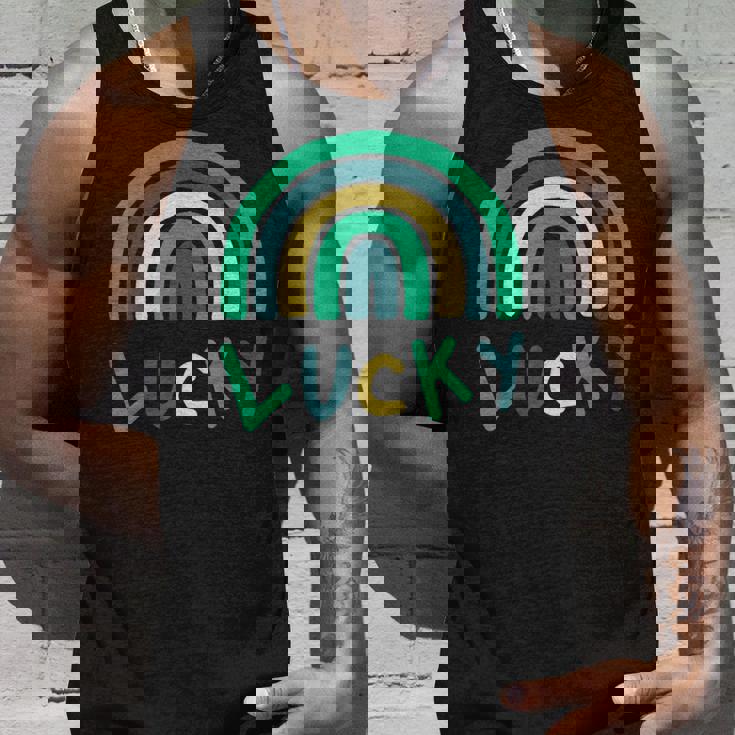 セント・パッツ・ラッキー・レインボー タンクトップ 彼への贈り物