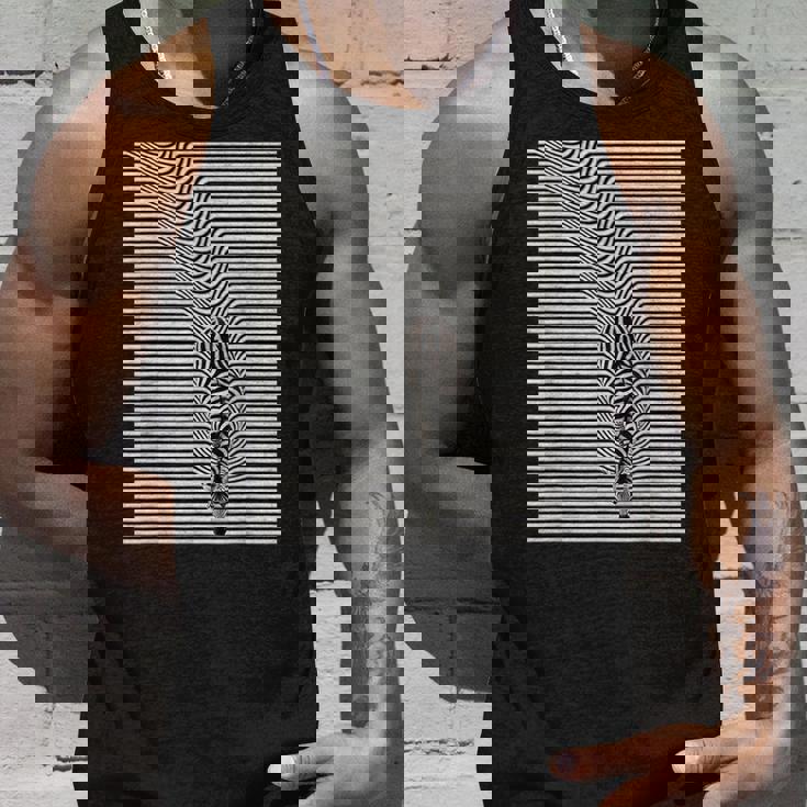 ゼブラ 錯視 メンズ レディース キッズ タンクトップ 彼への贈り物