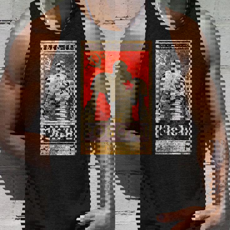 ソビエトヴィンテージソ連cccpロシア、レトロロボットアクアレルギフト タンクトップ 彼への贈り物