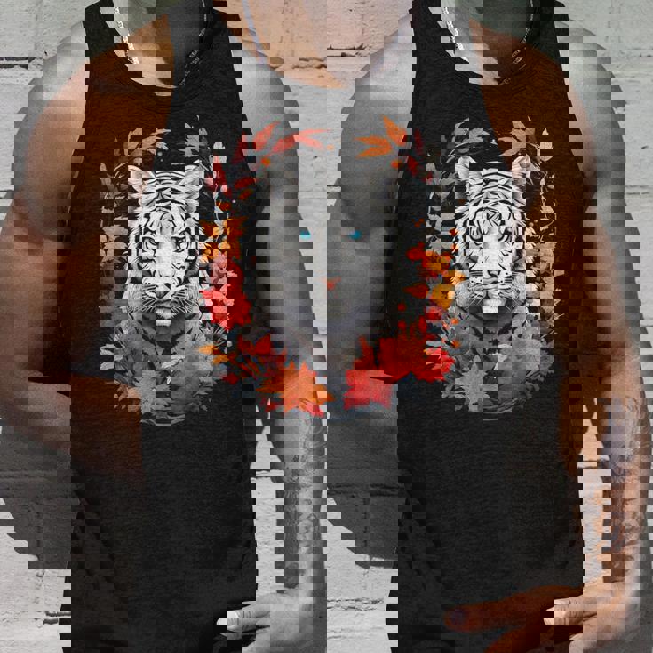 タイガー 動物 グラフィックアート トラ タンクトップ 彼への贈り物