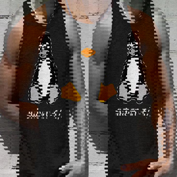 タックスlinuxペンギン-Sudorm-Rfコンピューターサイエンスコンピューター Tux Linux タンクトップ 彼への贈り物