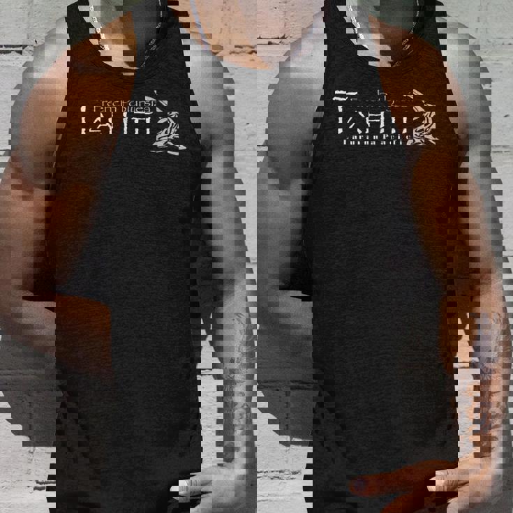 タヒチシャーク、ポリネシア部族 タトゥー サメデザイン タンクトップ 彼への贈り物