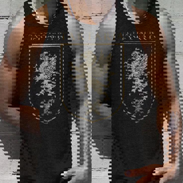 タルタリア-タルタリア帝国グリフィン、タルタリア家紋 タンクトップ 彼への贈り物