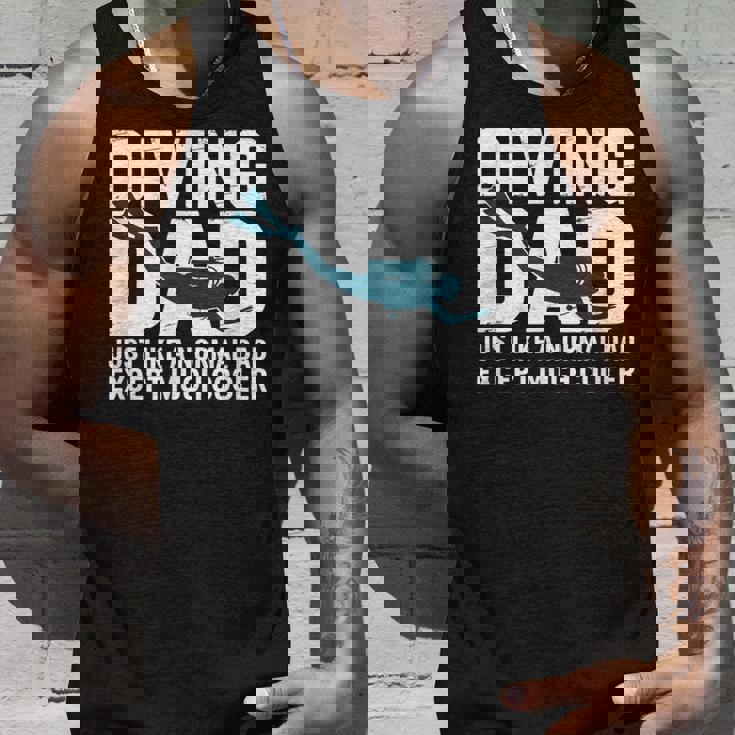 ダイビング お父さん ヴィンテージ スキューバ ダイバー 父 スキューバダイビング タンクトップ 彼への贈り物