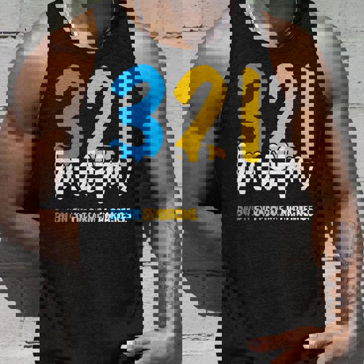 ダウン症啓発 誇り高きトリソミー 21ママダウン症 タンクトップ 彼への贈り物